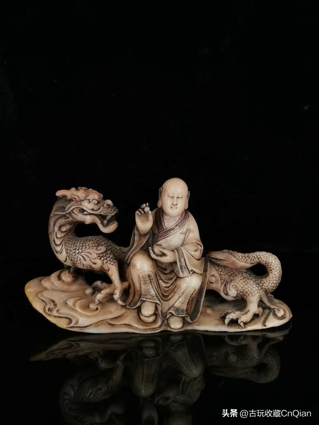 寿山芙蓉石如意摆件,寿山芙蓉石罗汉印章