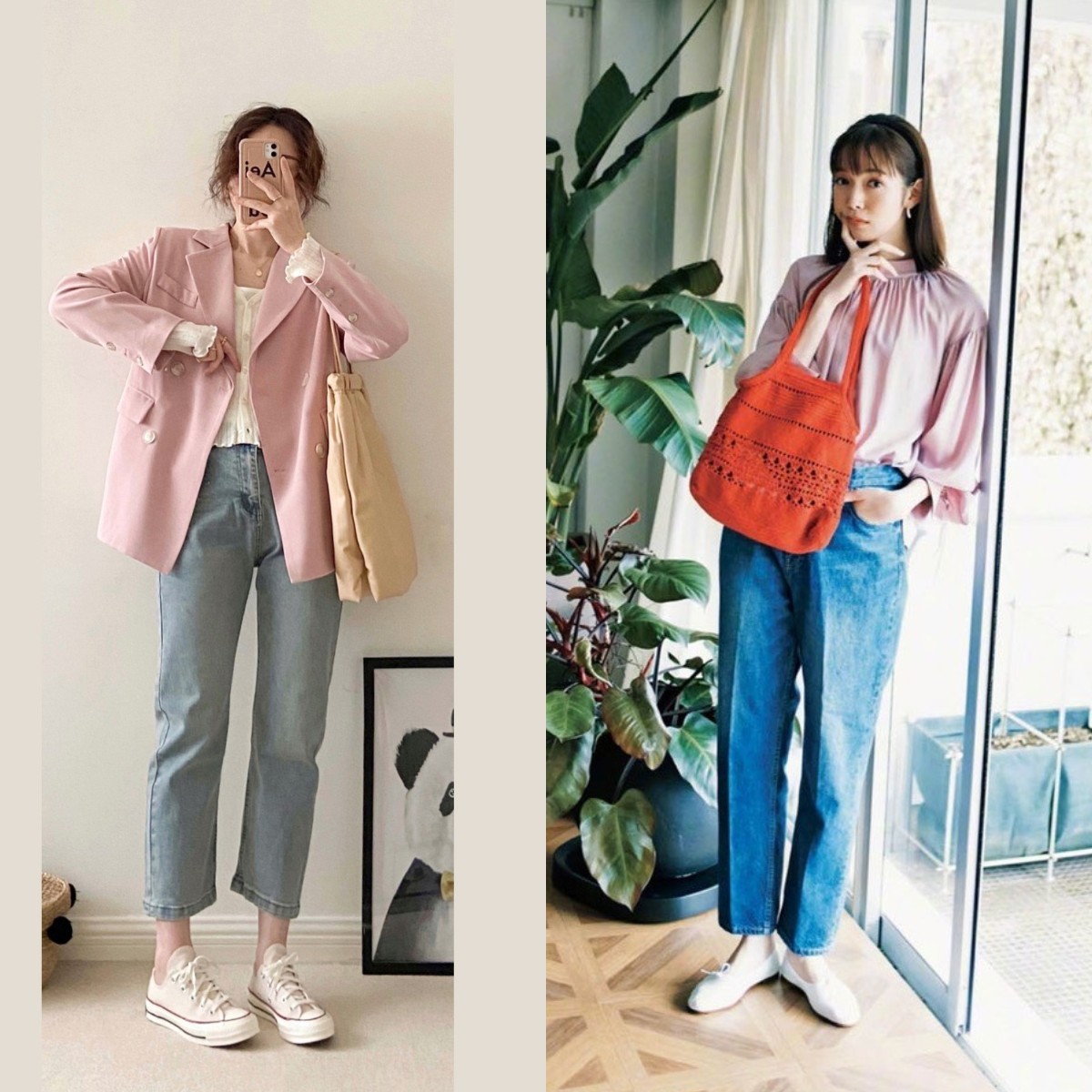 春夏粉色系穿搭法式小众设计,春夏粉色系穿搭新中式