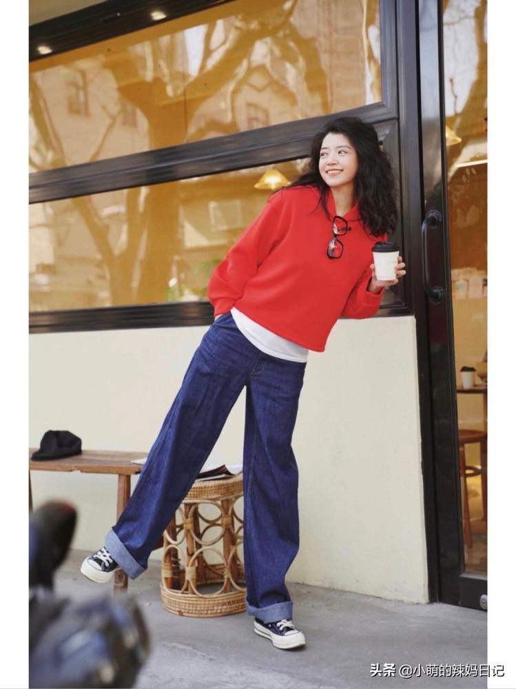 三木穿搭牛仔服,跟着三木学白色裤子穿搭