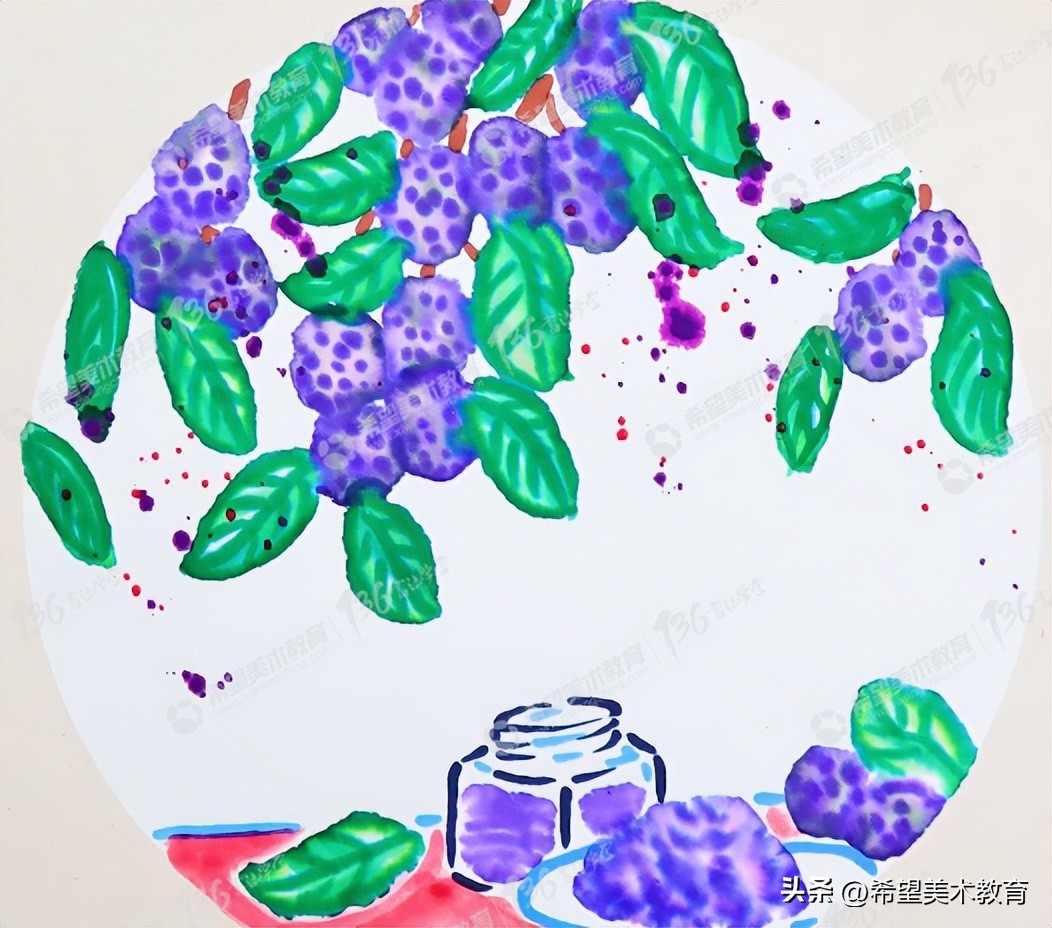 7-10岁画春天画简单又漂亮,简单又好看的一年级春天画