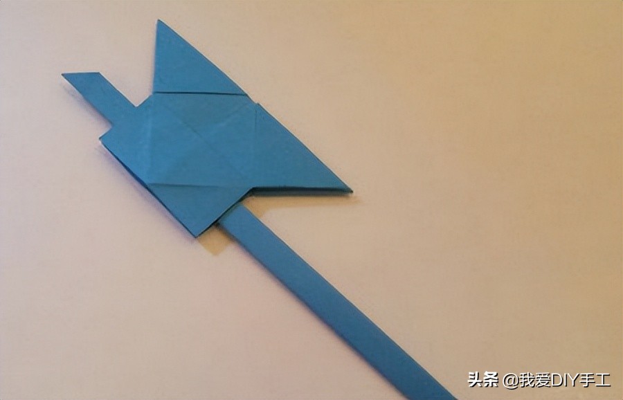 纸斧头儿童折纸大全,折纸斧头的正确折法
