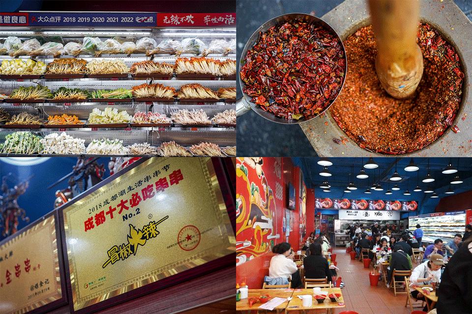 全成都最好吃最火的串串,成都红牌老字号网红串串