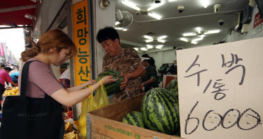 韩国一个西瓜折合成人民币多少钱,韩国西瓜价格人民币