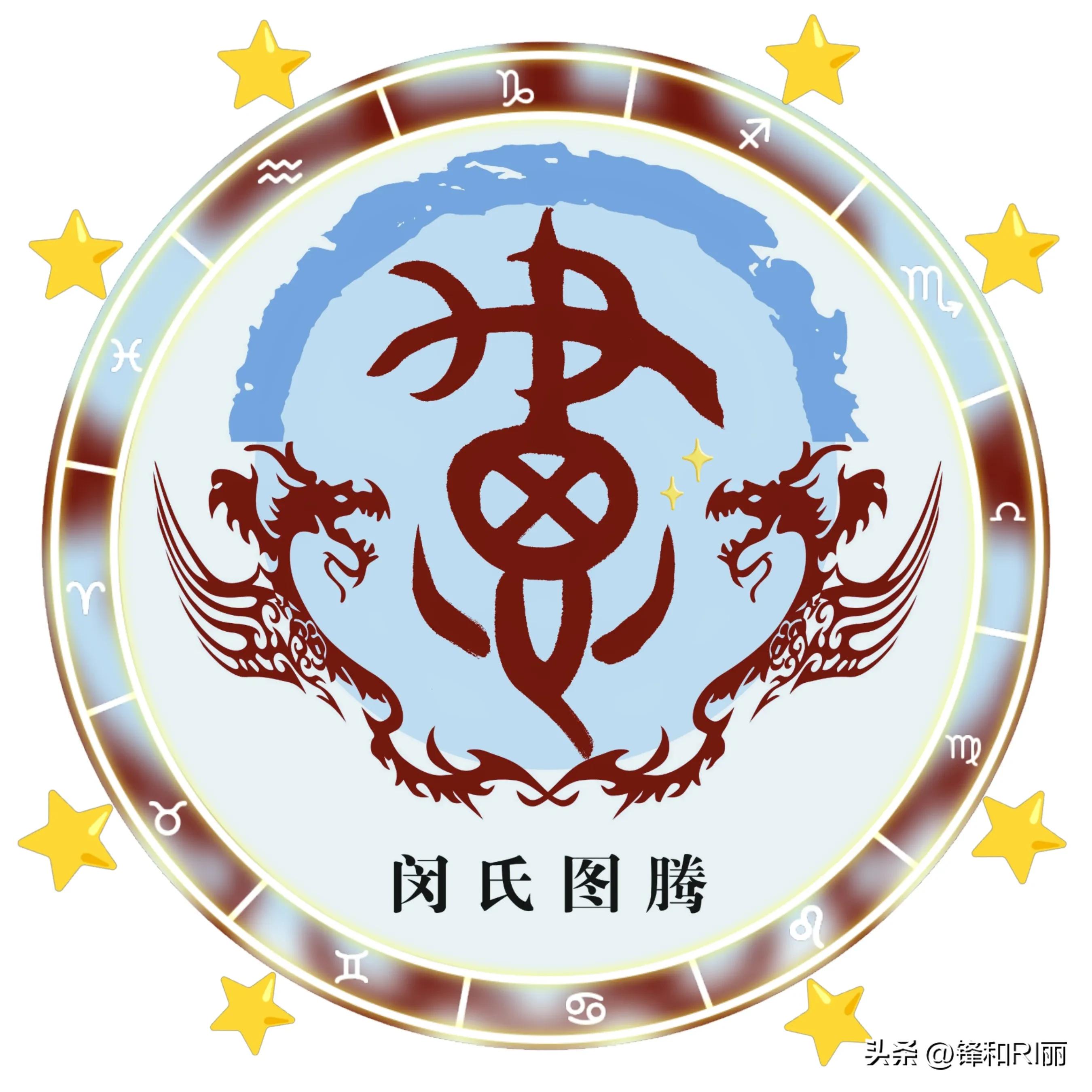 百家姓图腾图有前程似锦,古代百家姓氏图腾彭氏图腾