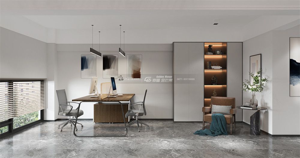 昆明独栋办公楼装修,昆明商业办公室装修