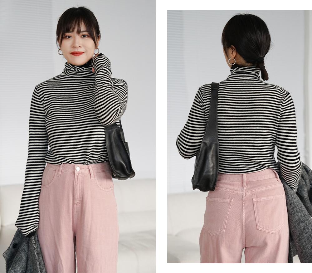 小个子拼接毛衣棉服最新款时髦,秋冬慵懒毛衣棉服内搭