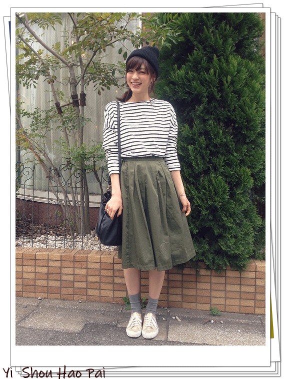 横条纹怎样穿显瘦,横条纹不显胖怎么穿