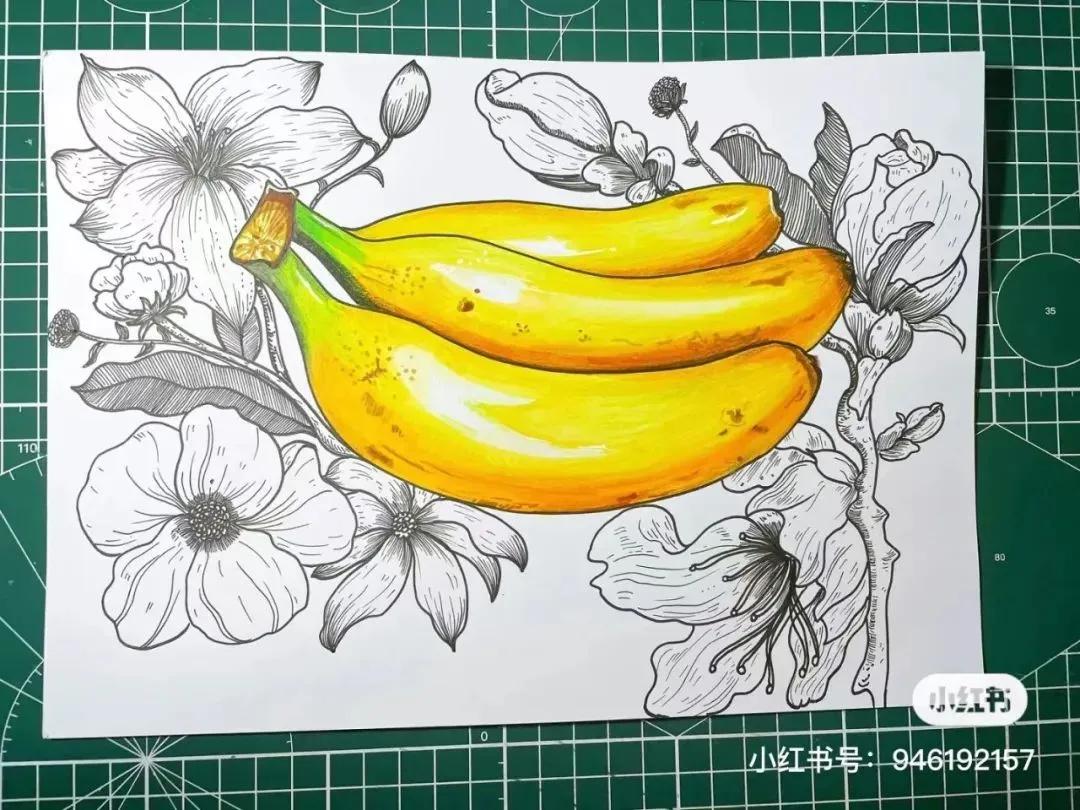 彩铅画出马克笔的效果,彩铅马克笔混合画