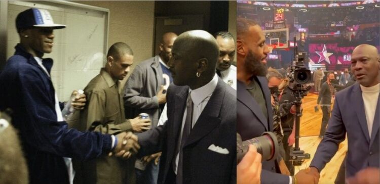 詹姆斯正面回应与乔丹谁强,詹姆斯最新评价乔丹视频