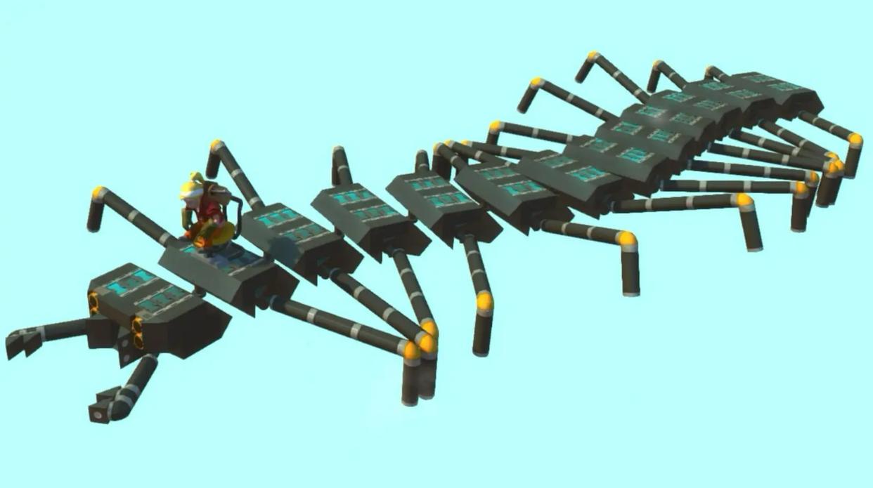 你见过1m长的巨型蜈蚣吗,一只巨型蜈蚣有多大