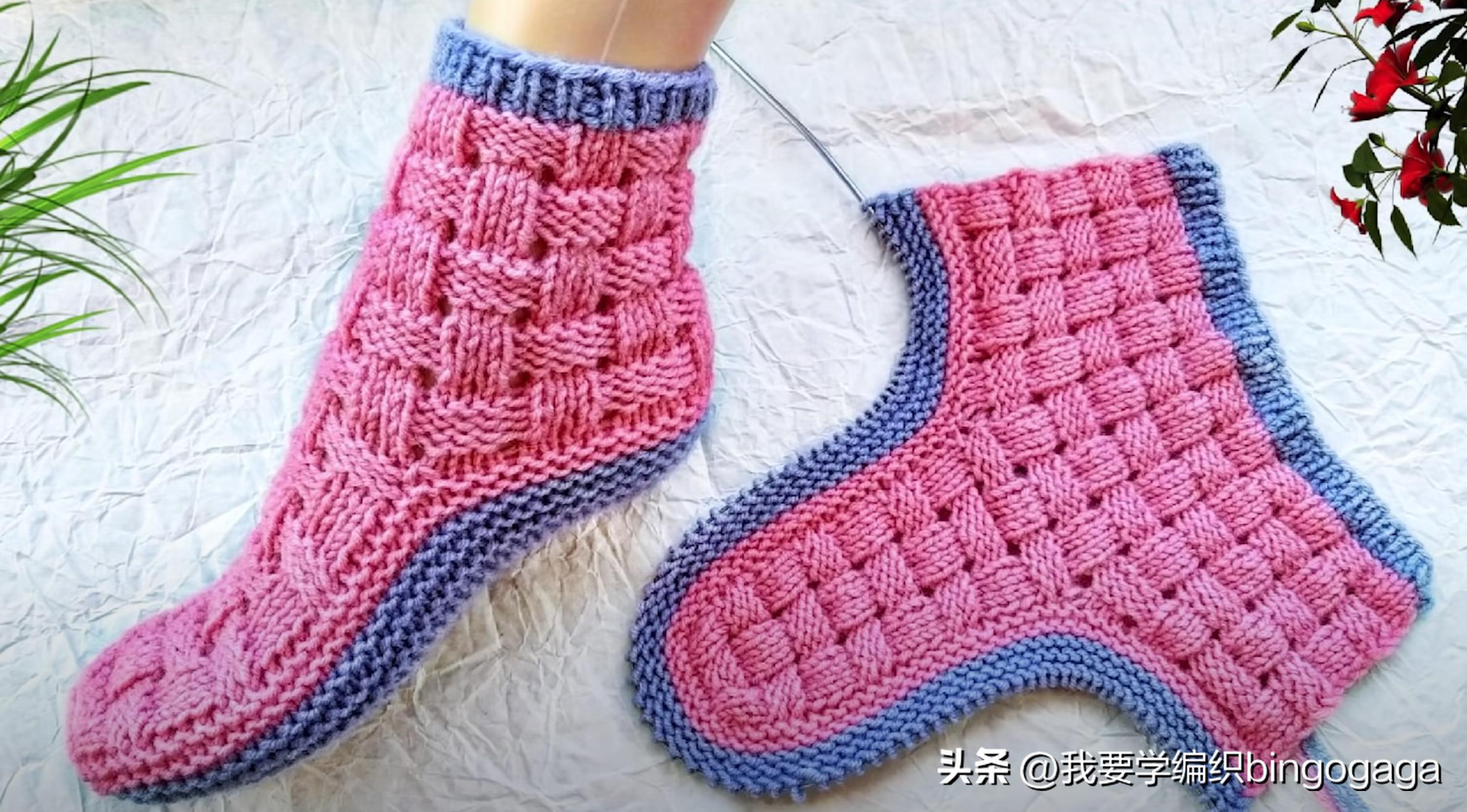 0-1岁毛线鞋袜的编织,编织鞋袜简单的方法