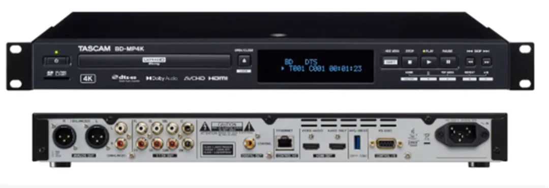 一定让你心动！开箱专业发烧的TASCAM新款BD-MP4K4K蓝光*放播**机