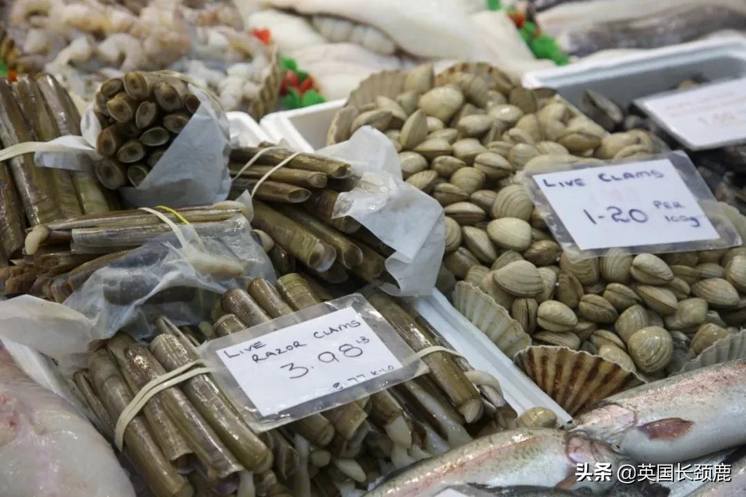 在伦敦哪里买新鲜的海鲜,伦敦海鲜市场买什么海鲜