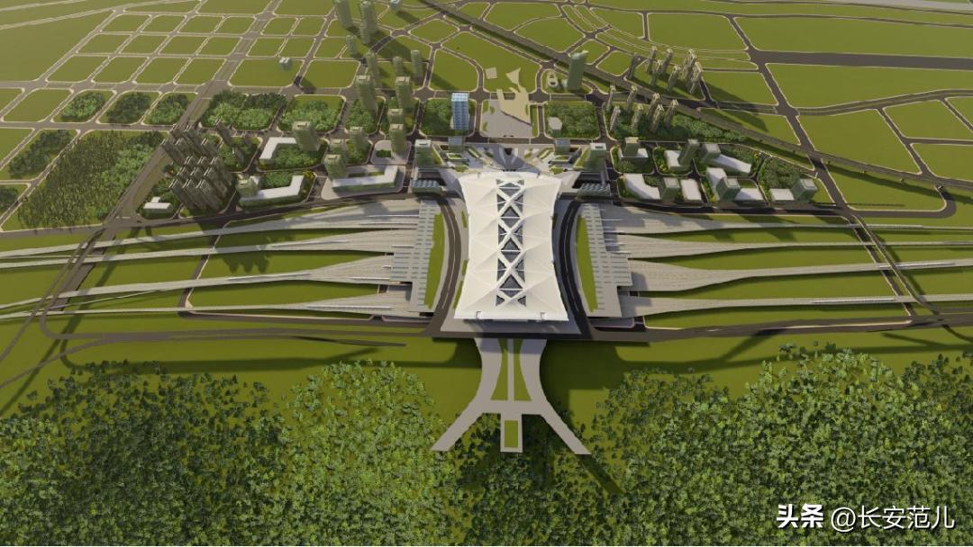 西安东成高铁规划图,西安高铁东站片区最新规划