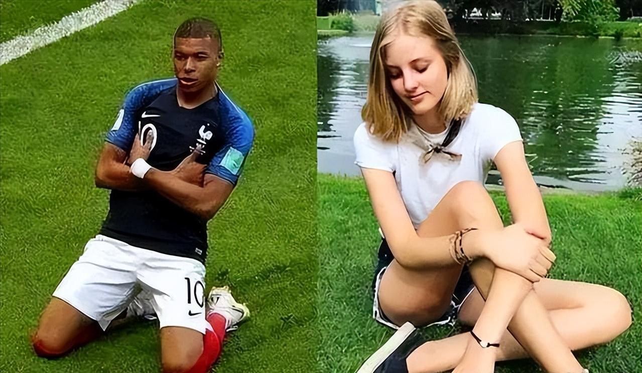 姆巴佩比赛间隙展示壮硕身材,姆巴佩绝代双骄