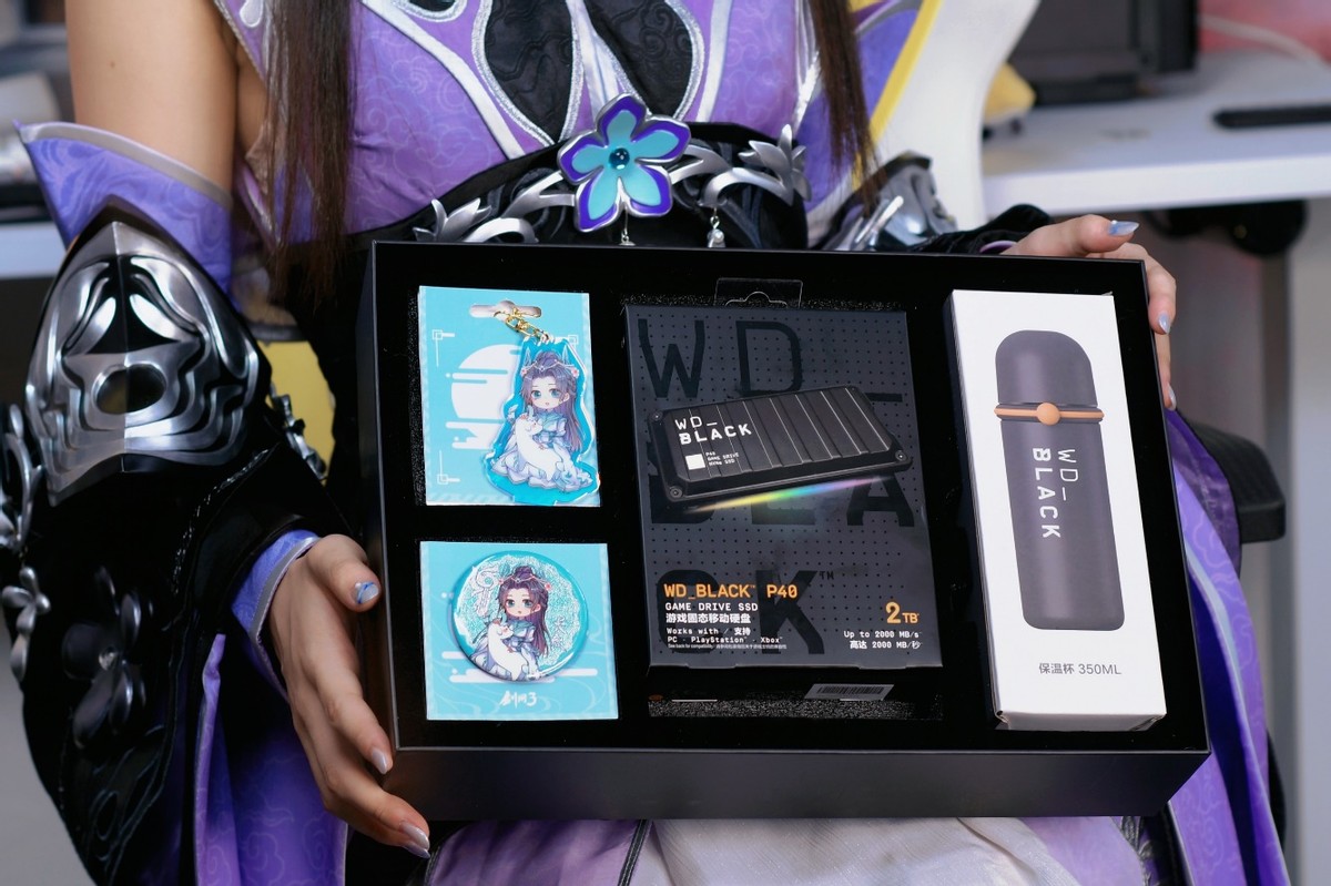 西部数据wdblackp评测,西部数据p40固态硬盘开箱