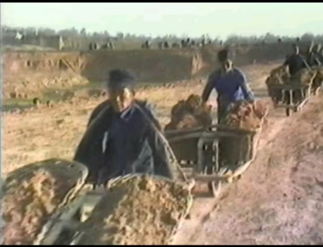 冬天最苦的农活-----上河工