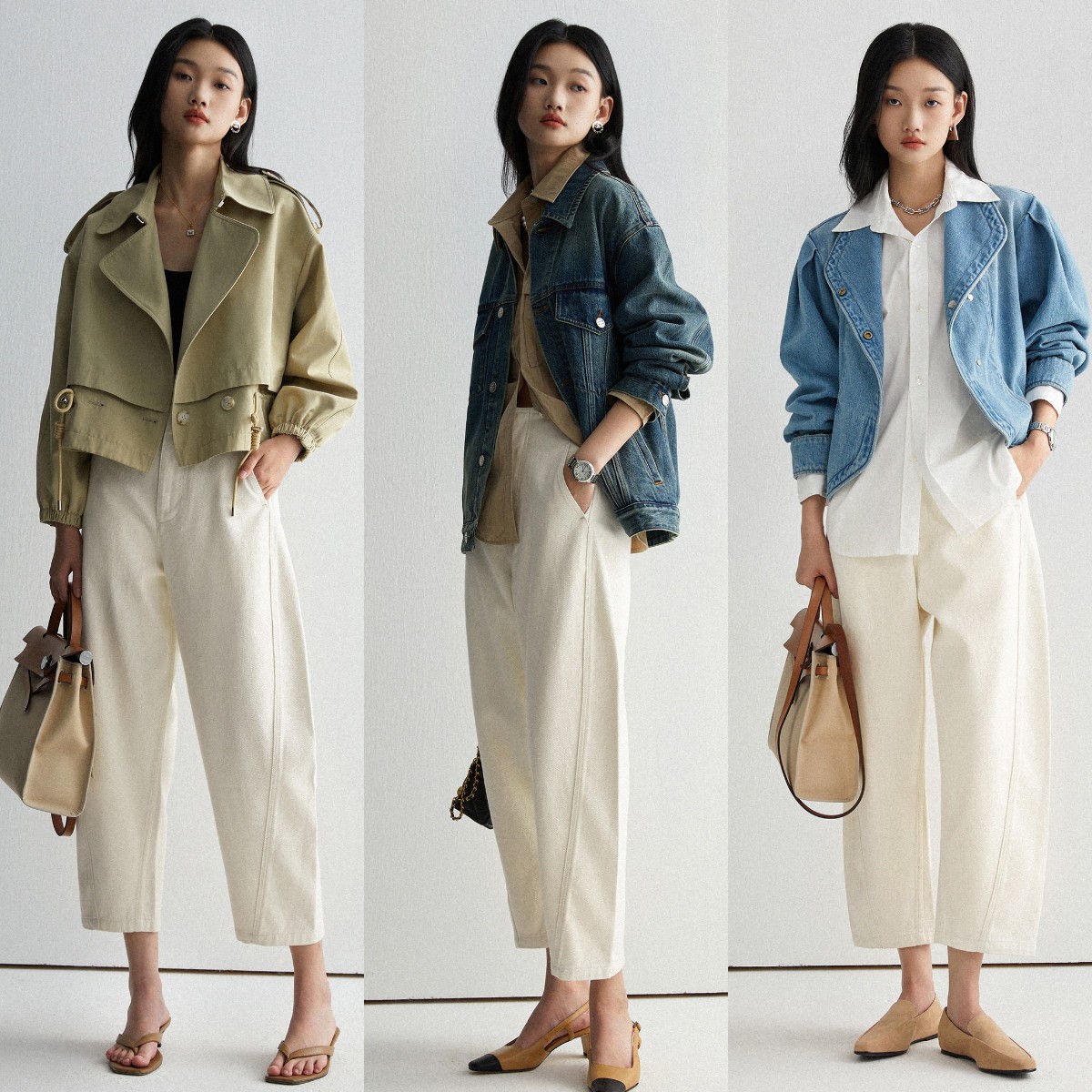 小个子穿搭秋冬9分裤,小个子穿搭技巧八分裤