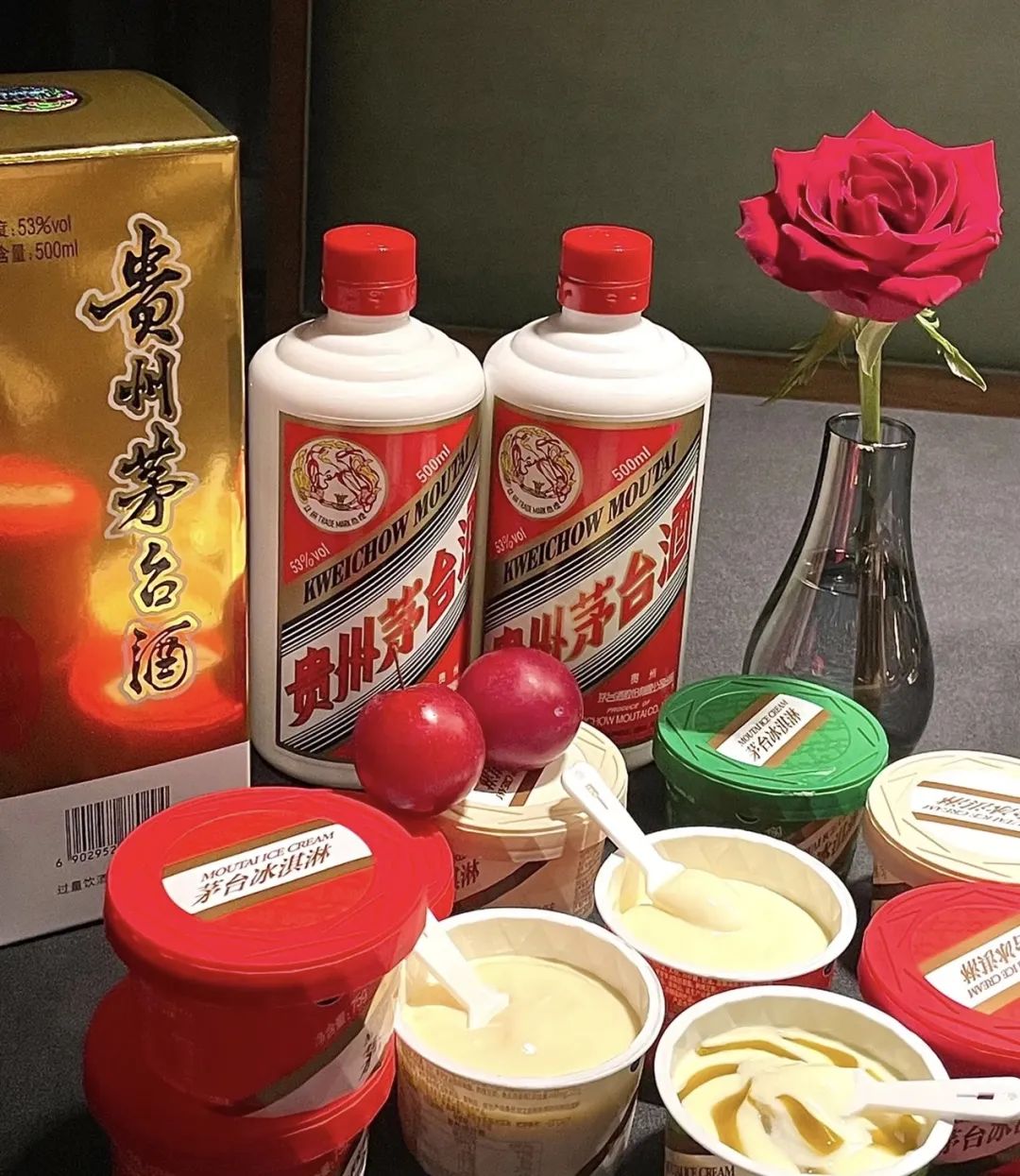 茅台冰淇淋一年卖出近千万杯,茅台冰激凌一天收入