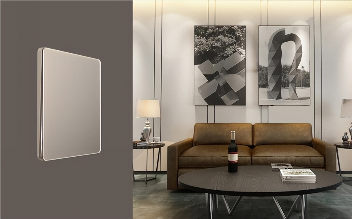 最薄3.8mm!德力西DE898御彩超薄玻璃系列“超薄”开关天花板