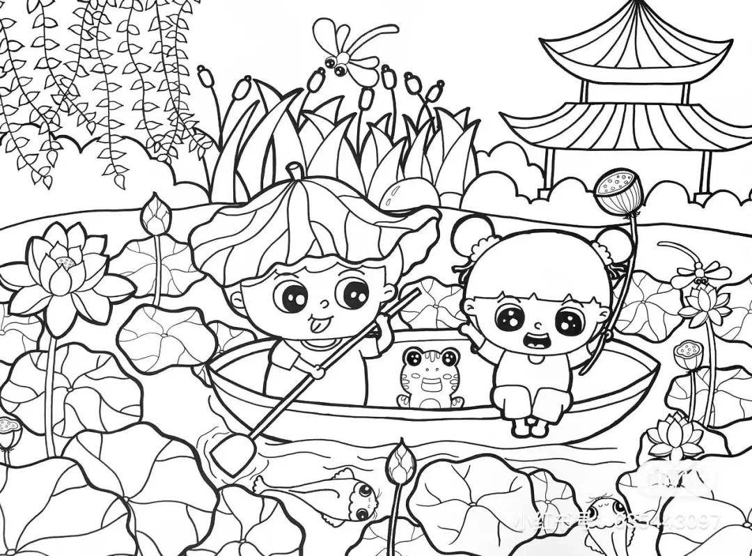 50张设计感十足的创意线描，随手画就能创造美，零基础也可以画