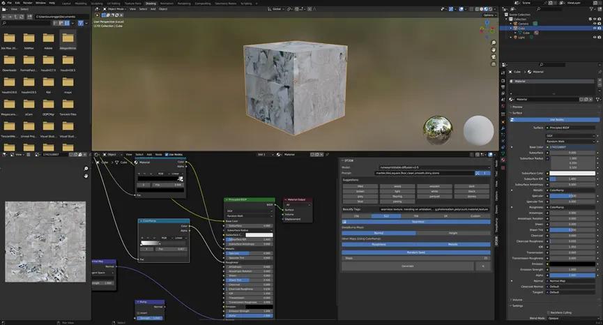 AI生成游戏中基于物理的渲染（PBR）贴图探索
