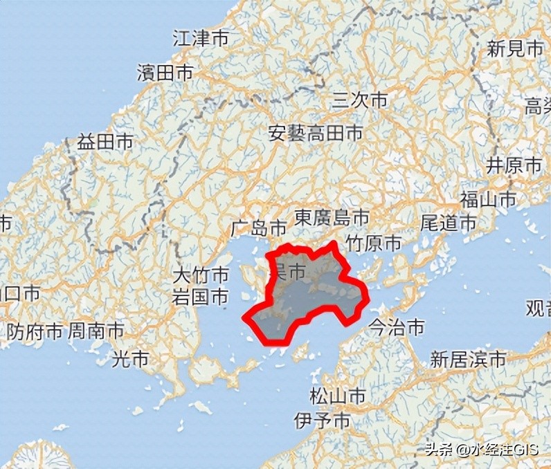 日本中国地方的称呼,日本有个地方叫中国