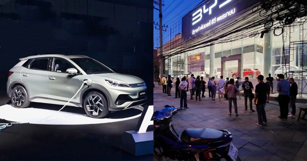 比亚迪进入泰国市场,比亚迪泰国车展火爆