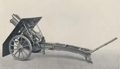 二战捷克斯柯达系列坦克,斯柯达1915型山炮