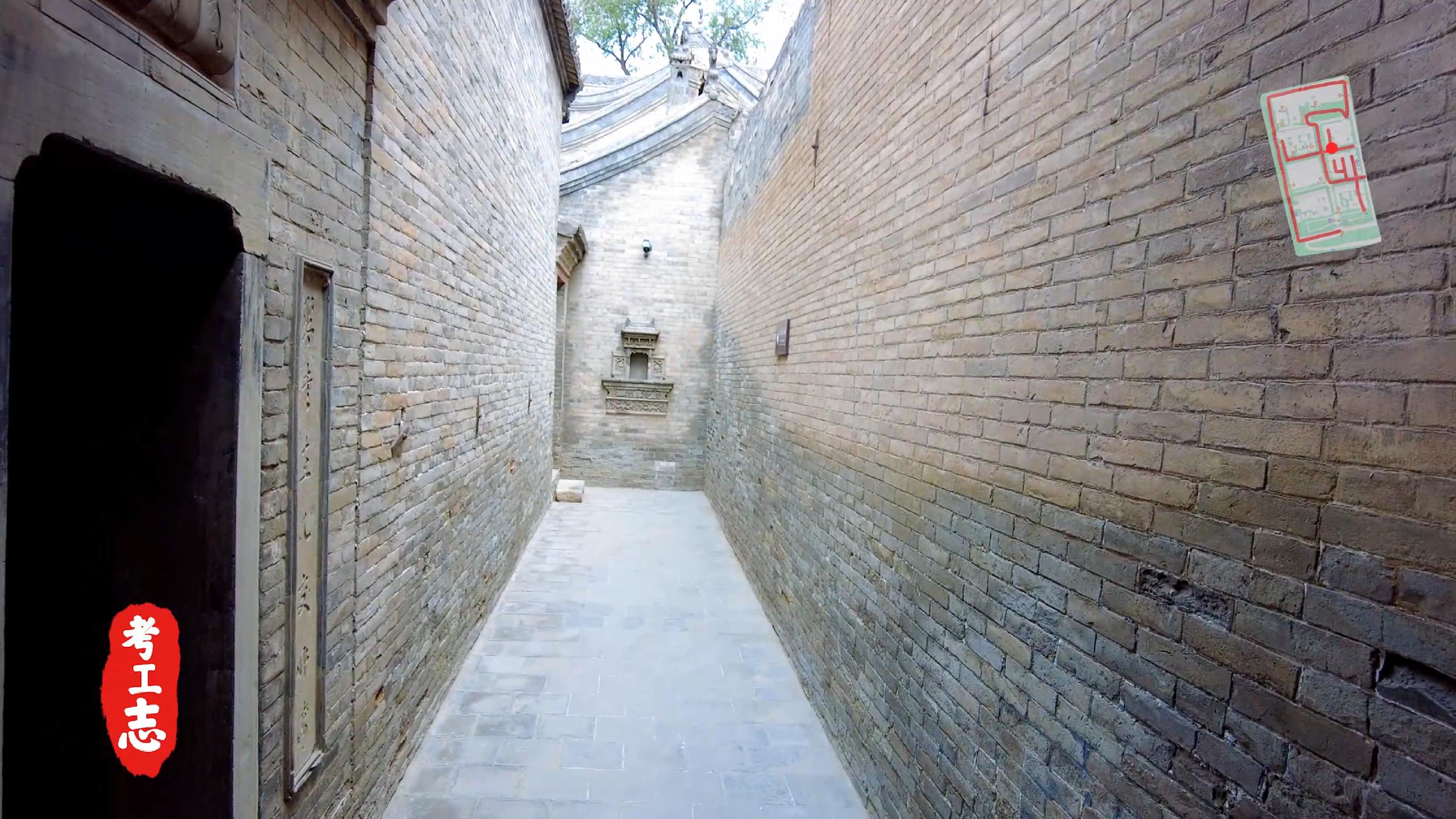 解读王家大院,王家大院从上往下看