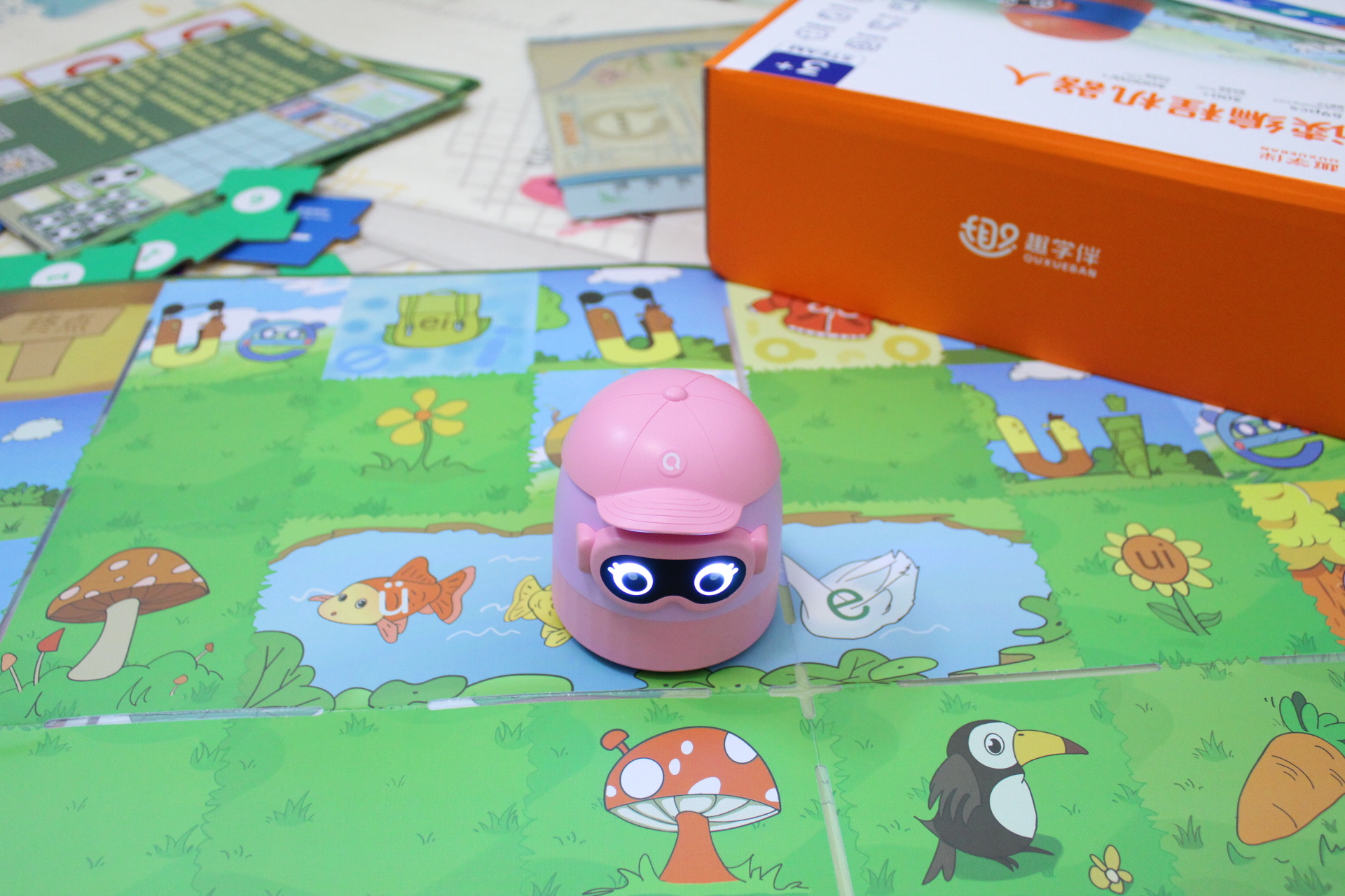 儿童拼读编程机器人,少儿学习机器人编程