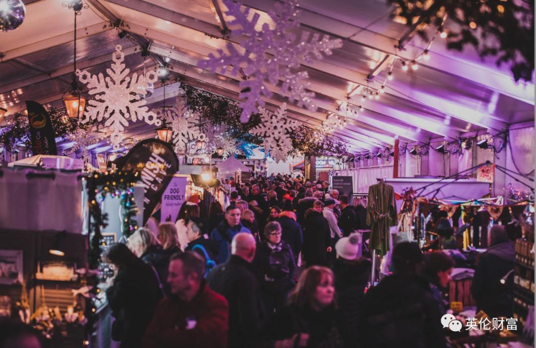 在英国圣诞节一定要打卡的地方,圣诞市集英国