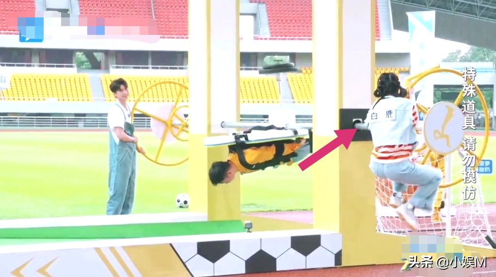 白鹿的笑点有多低,白鹿和蔡徐坤跑男