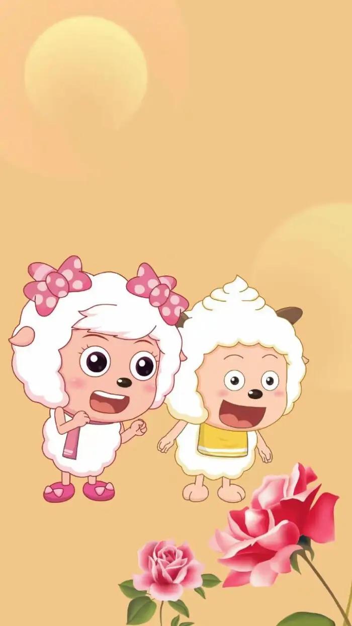 喜羊羊灰太狼壁纸玩一玩,喜羊羊壁纸拟人图官方