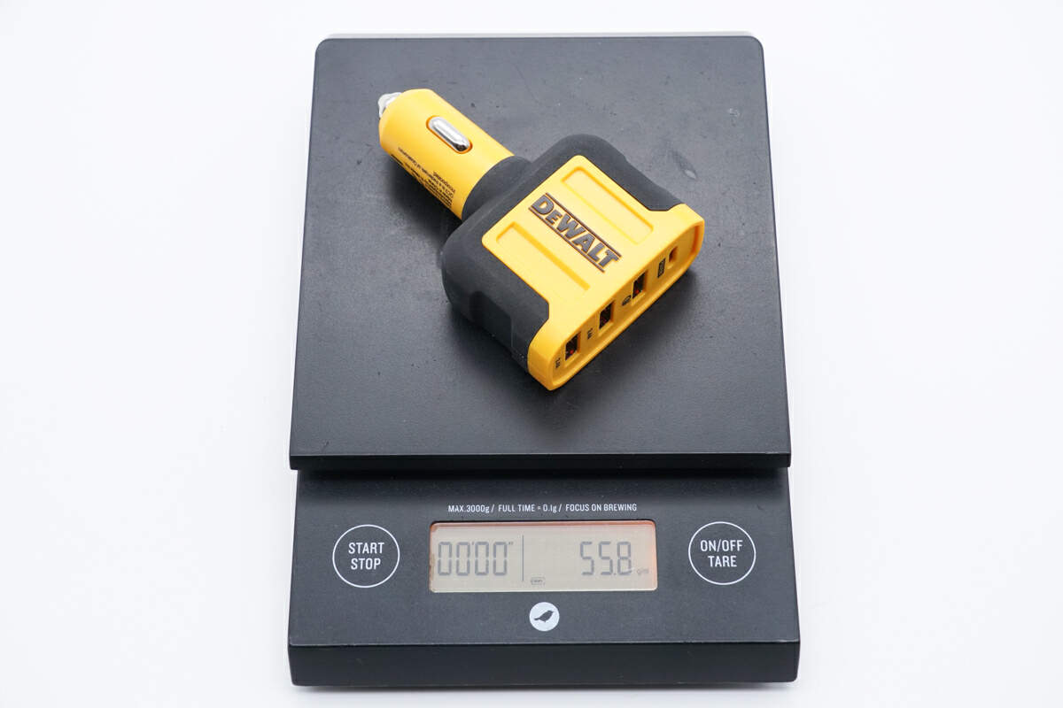 车载充电器隐藏式66w评测,得伟车载充电器评测