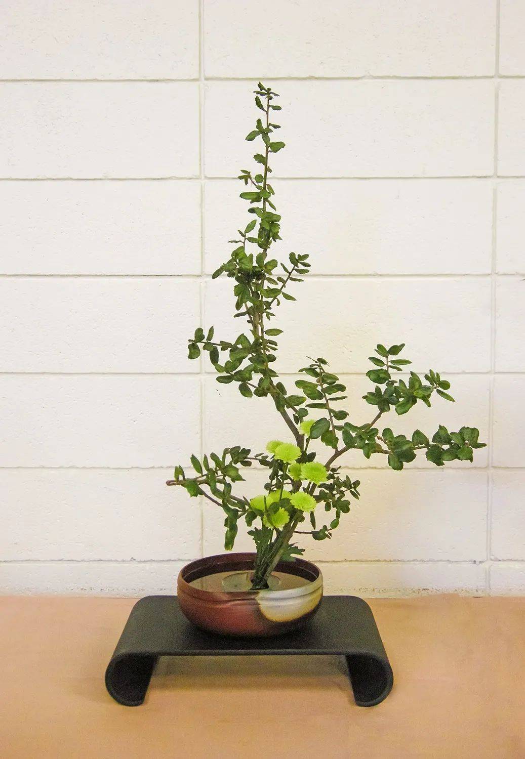 日式插花小原流花道,日式插花的13个基本技巧