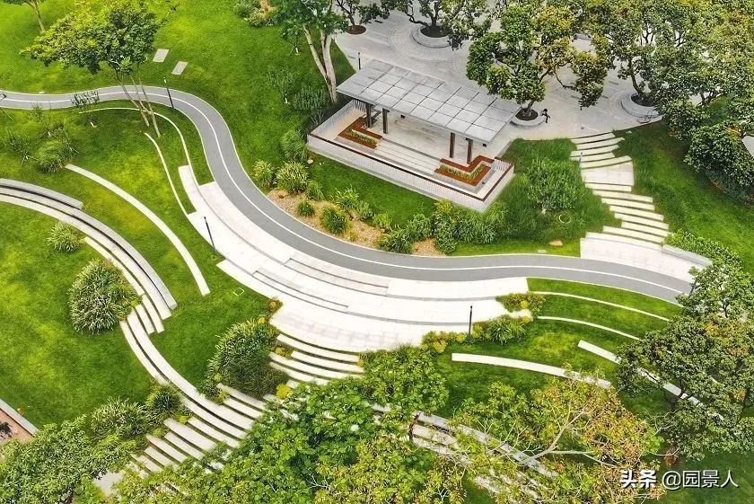 标杆房企园林景观工序,最新热销地产项目景观设计全解密