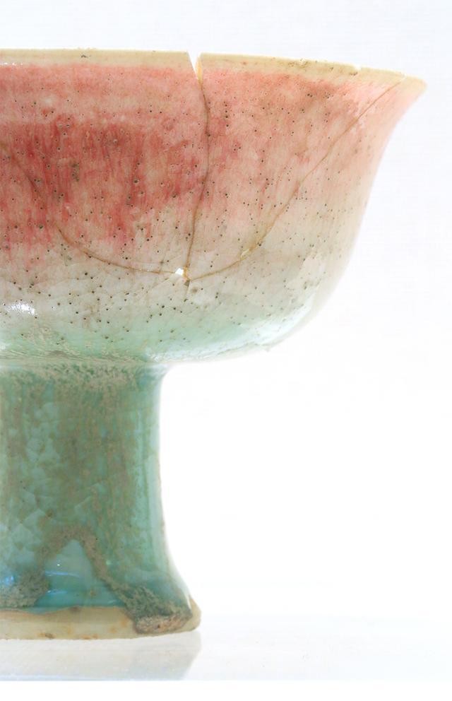 康熙民窑五彩瓷器松石绿釉特征,乾隆松石绿釉