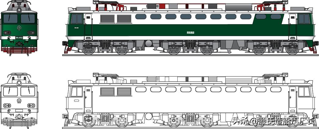 来自东瀛的他山之石，那年驰骋在陇海线上的6K型电力机车那些事儿