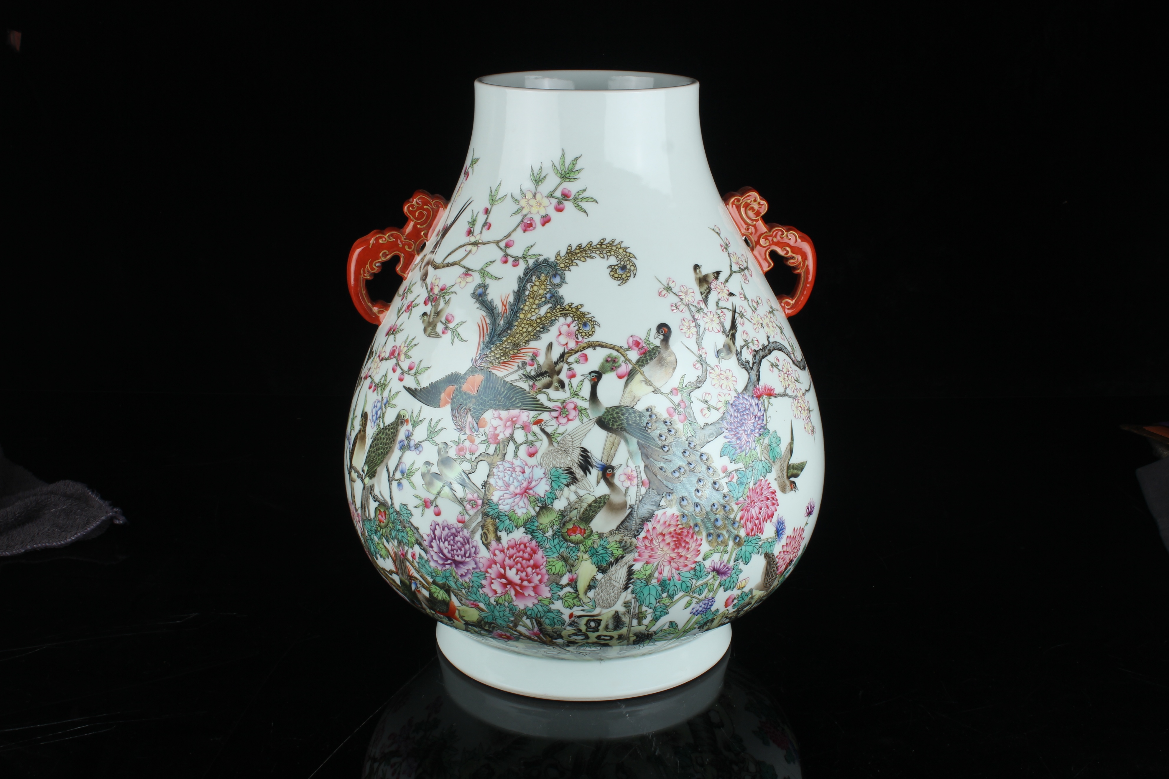 瓷器贴花和手工画区别,瓷器手工跟贴花的区别