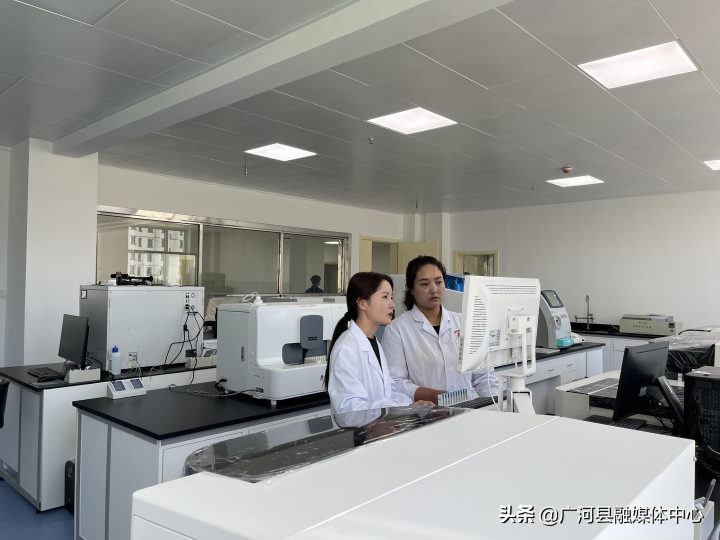 广河县妇幼保健院新院将于7月1日正式投入使用