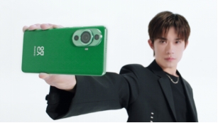 华为nova11潮美星耀双环设计,华为nova11曜金黑昆仑玻璃与素皮