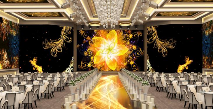 福建打造全息投影宴会厅酒店,600平米5d全息宴会厅投资大概多少