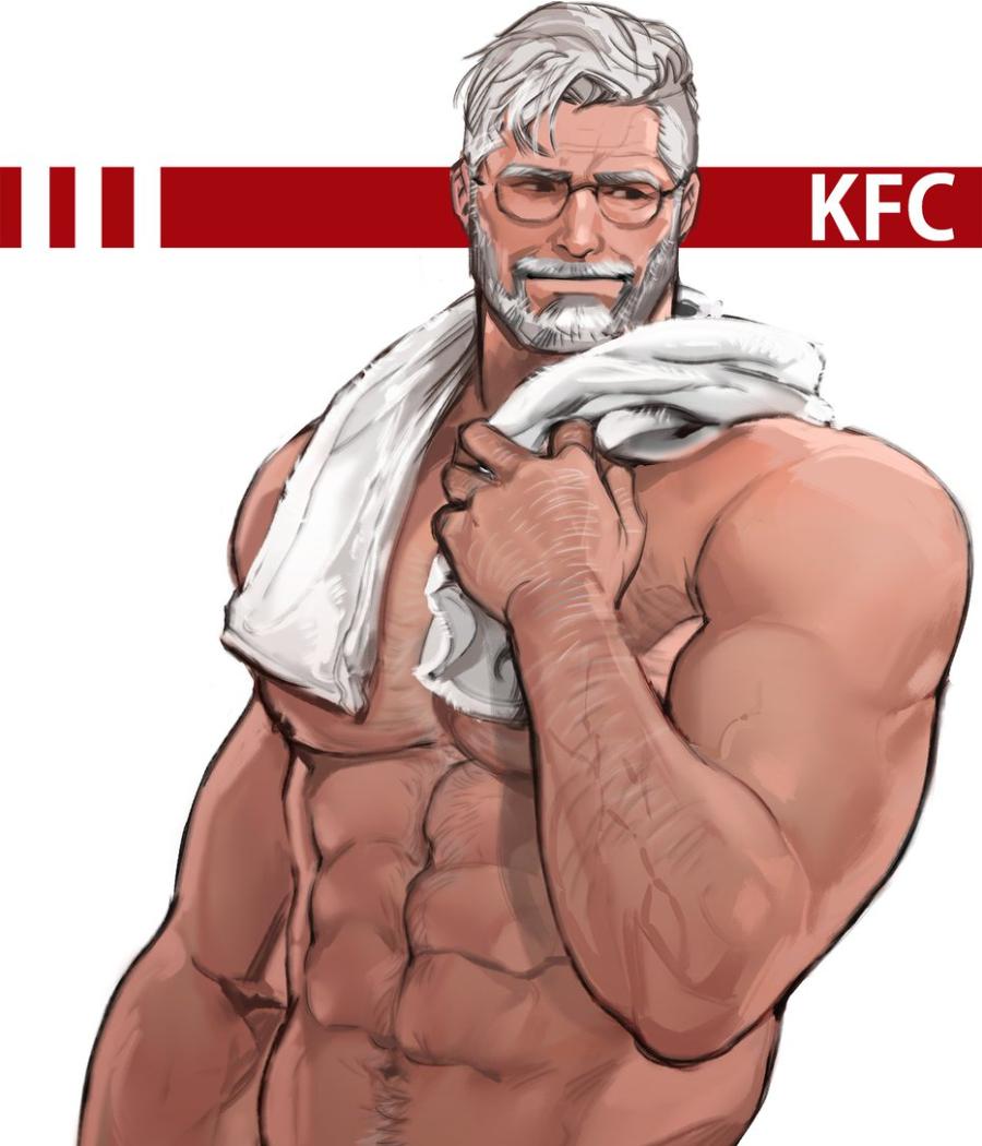 肯德基帅气男人,肯德基帅气男生