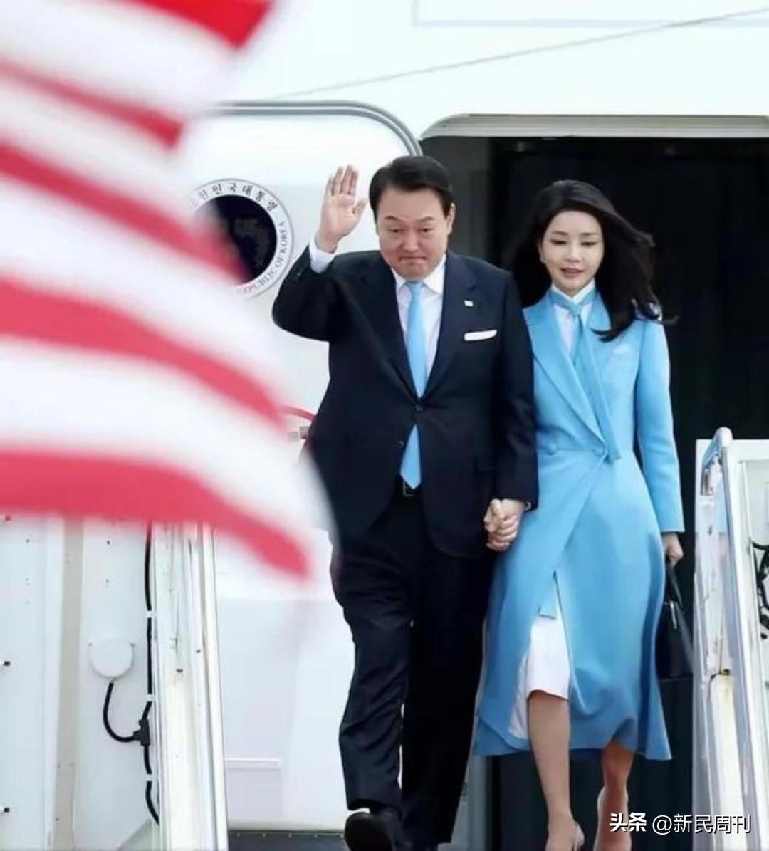 韩国总统夫人金建熙穿搭,韩国第一夫人在美国的时装秀