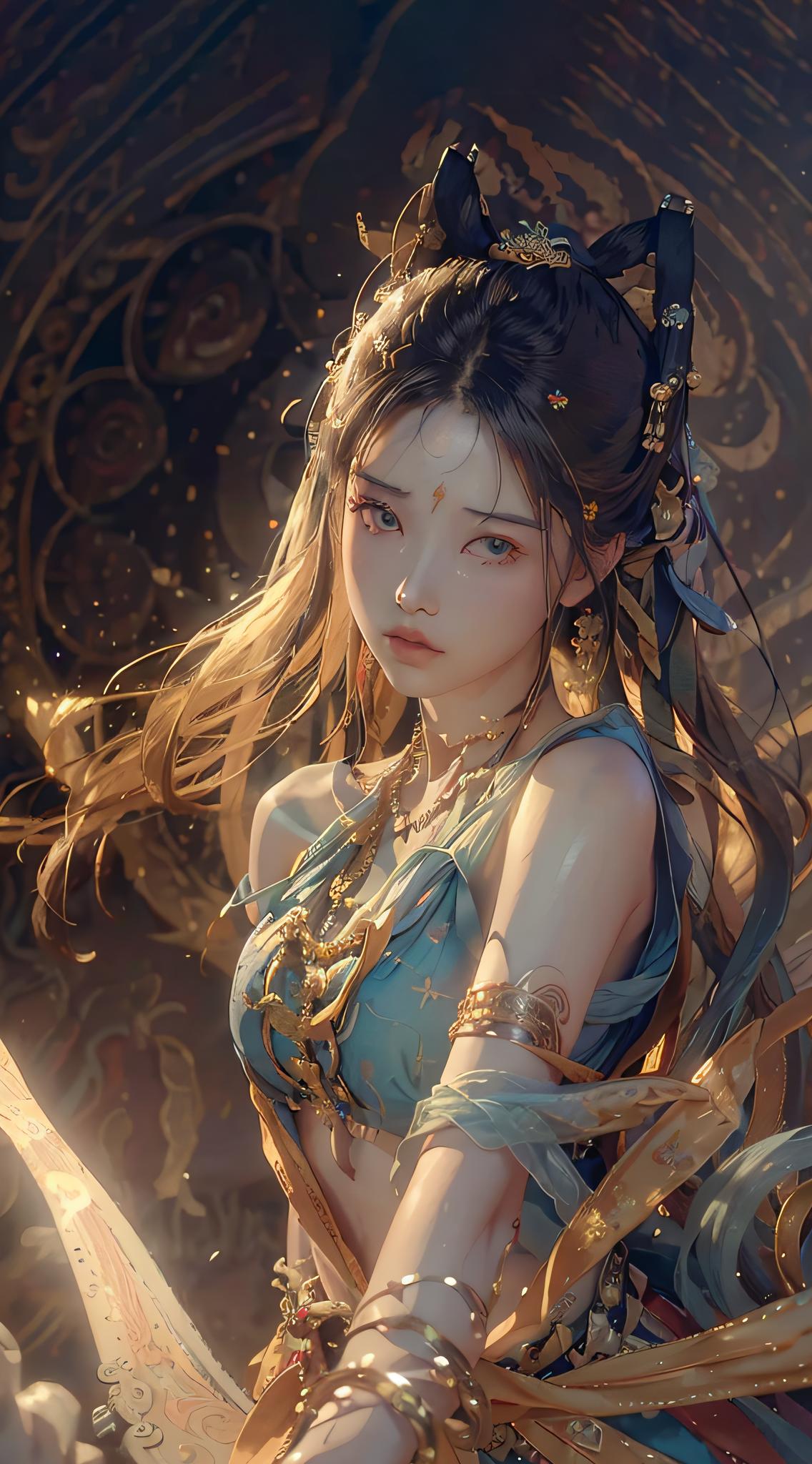 古风帝王美女壁纸图片,古风真人壁纸高清唯美女