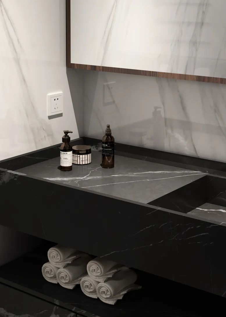 艺术不语·润物无声｜大国品牌顺辉天成岩板卫浴空间的心灵逸想