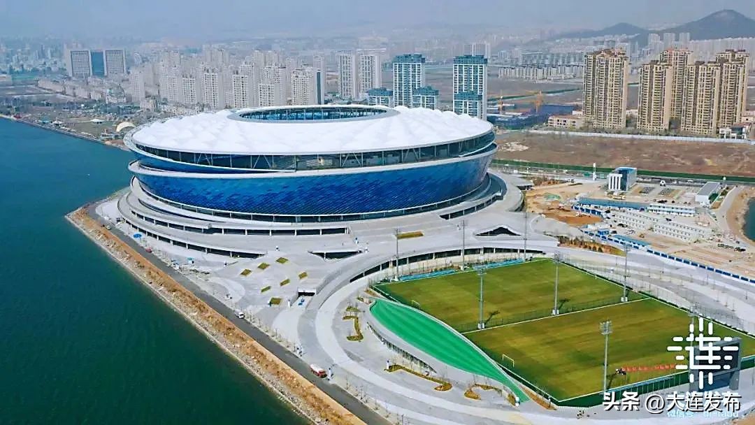 大连梭鱼湾球场最新进度,梭鱼湾球场太震撼了