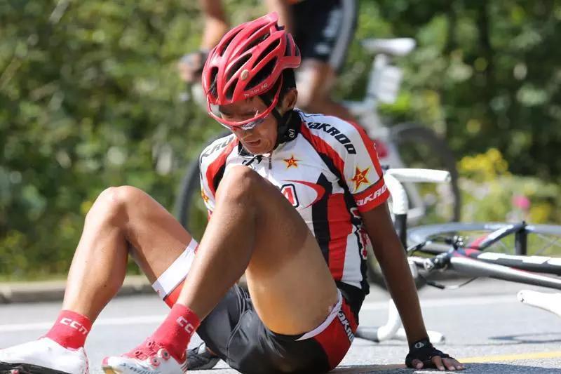 我还是没有逃过骑行必然会摔跤的魔咒