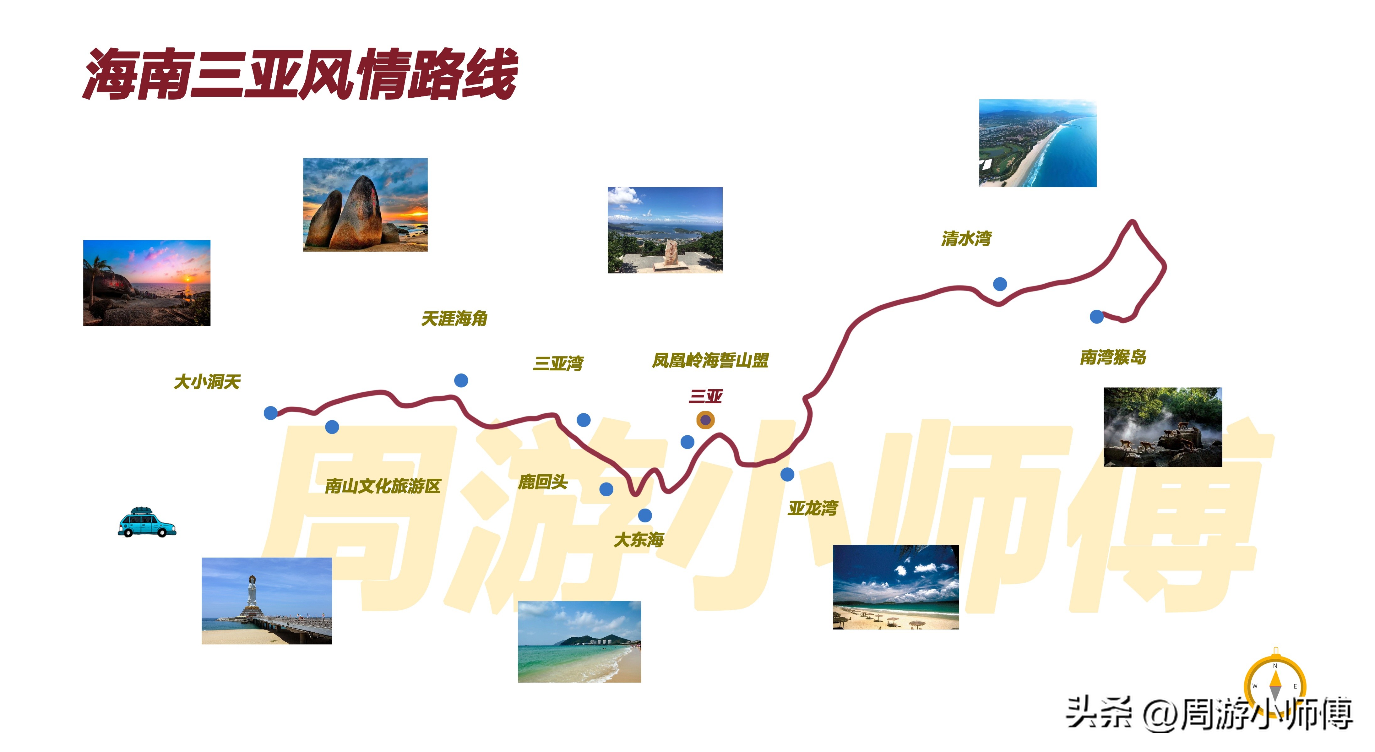 元旦自驾游路线推荐,冬季国内9大精选自驾路线推荐